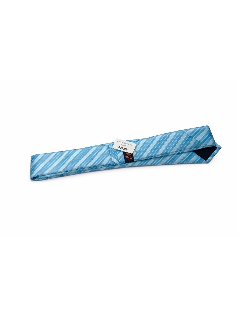 Egara Men’s Tie Blue Striped NEW With Tags $39.99 Retail Classic Formal Necktie